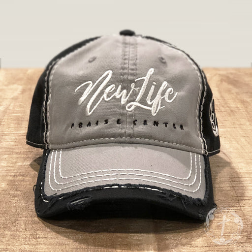 New Life Praise Center Distressed Hat